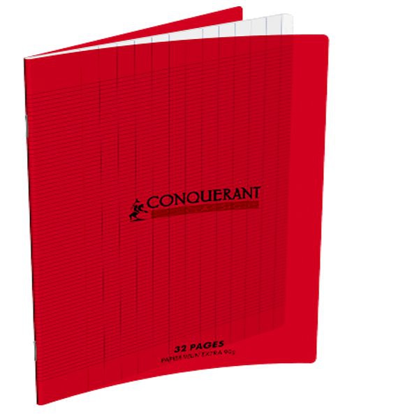 Cahier Agrafe 170X220 32P 90G Sey2.5 Pp Rouge