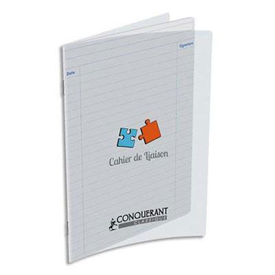 Conquérant Classique - Cahier De Liaison - 17 X 22 Cm - 48 Pages - Ligné
