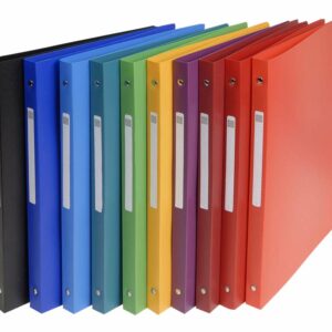 Classeur Souple À Anneaux - Dos 20 Mm - A4 - Pour 140 Feuilles