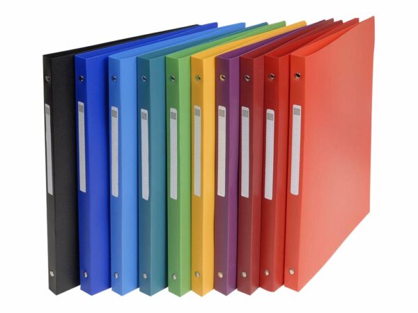 Classeur Souple À Anneaux - Dos 20 Mm - A4 - Pour 140 Feuilles