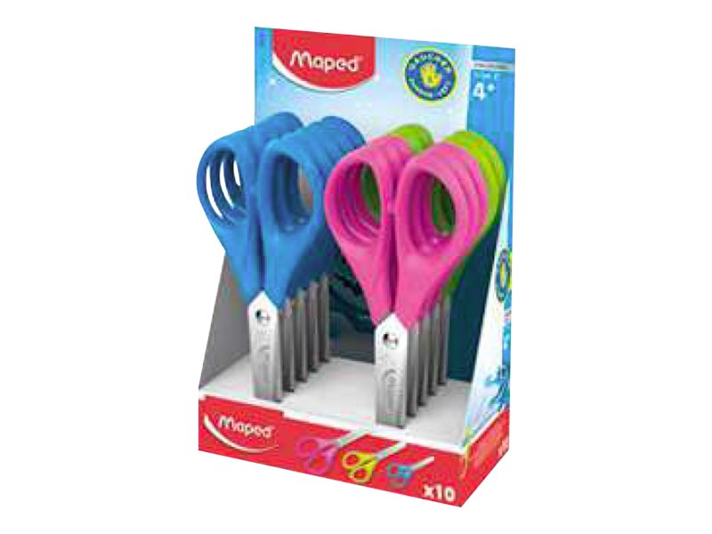Essentials - Ciseaux Bouts Ronds - 13 Cm - Pour Gaucher - Disponible Dans Différentes Couleurs