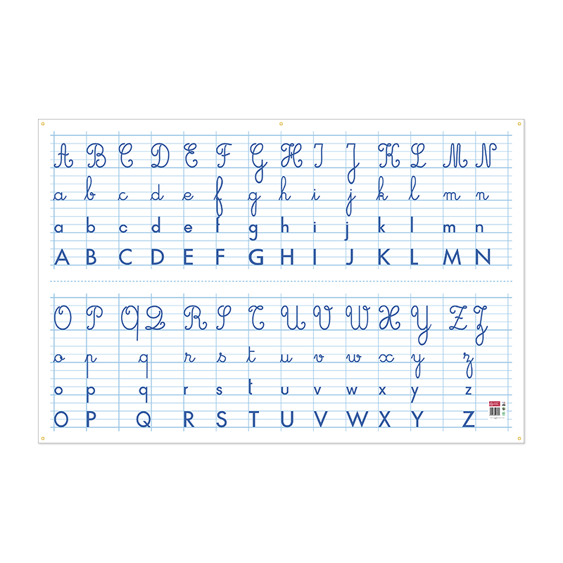 Tableau Souple Eff. Alphabet 80X120