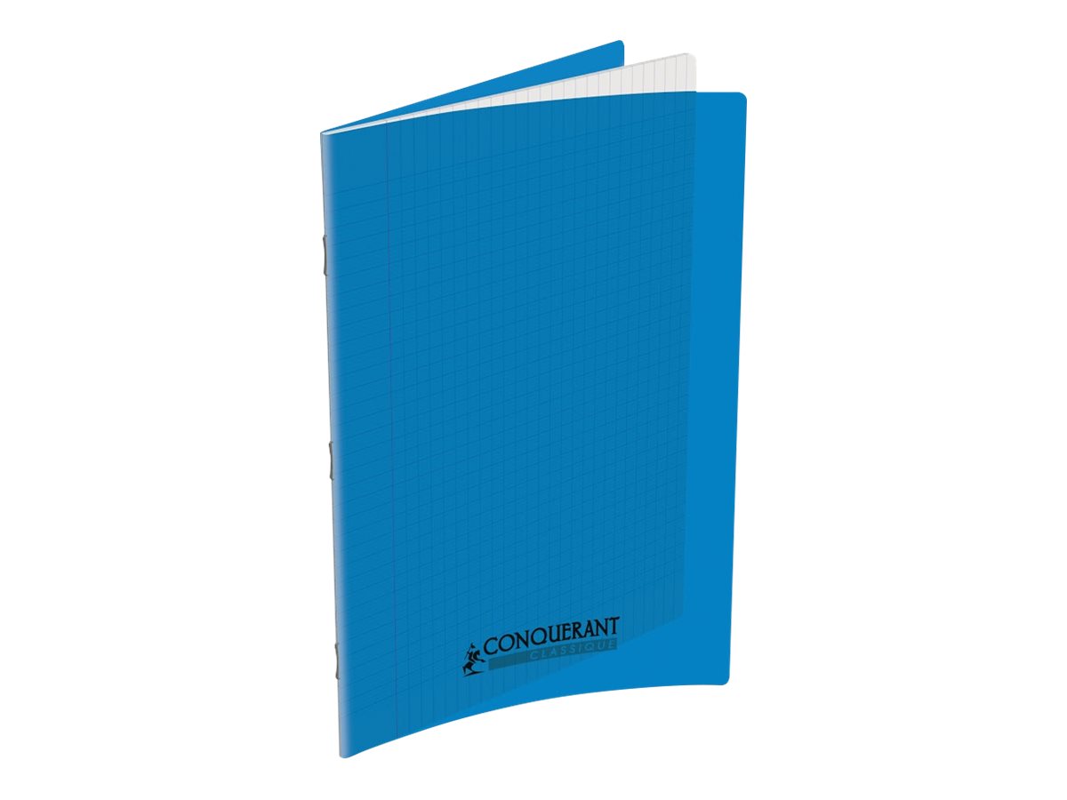 Cahier Conquérant Classique Agrafe 210X297 48P 90G Seyès Polypro