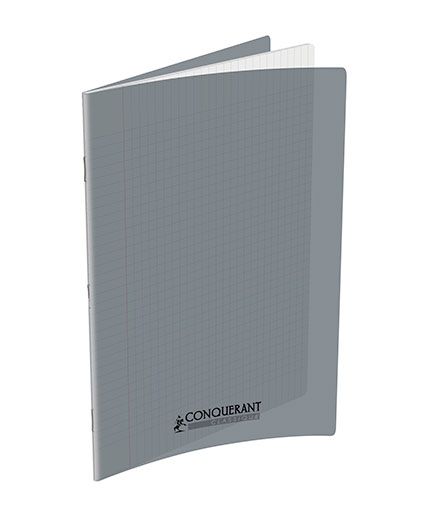 Cahier Conquérant Classique À Petits Carreaux - 24X32 - 96 Pages - 90Gr - Polypro
