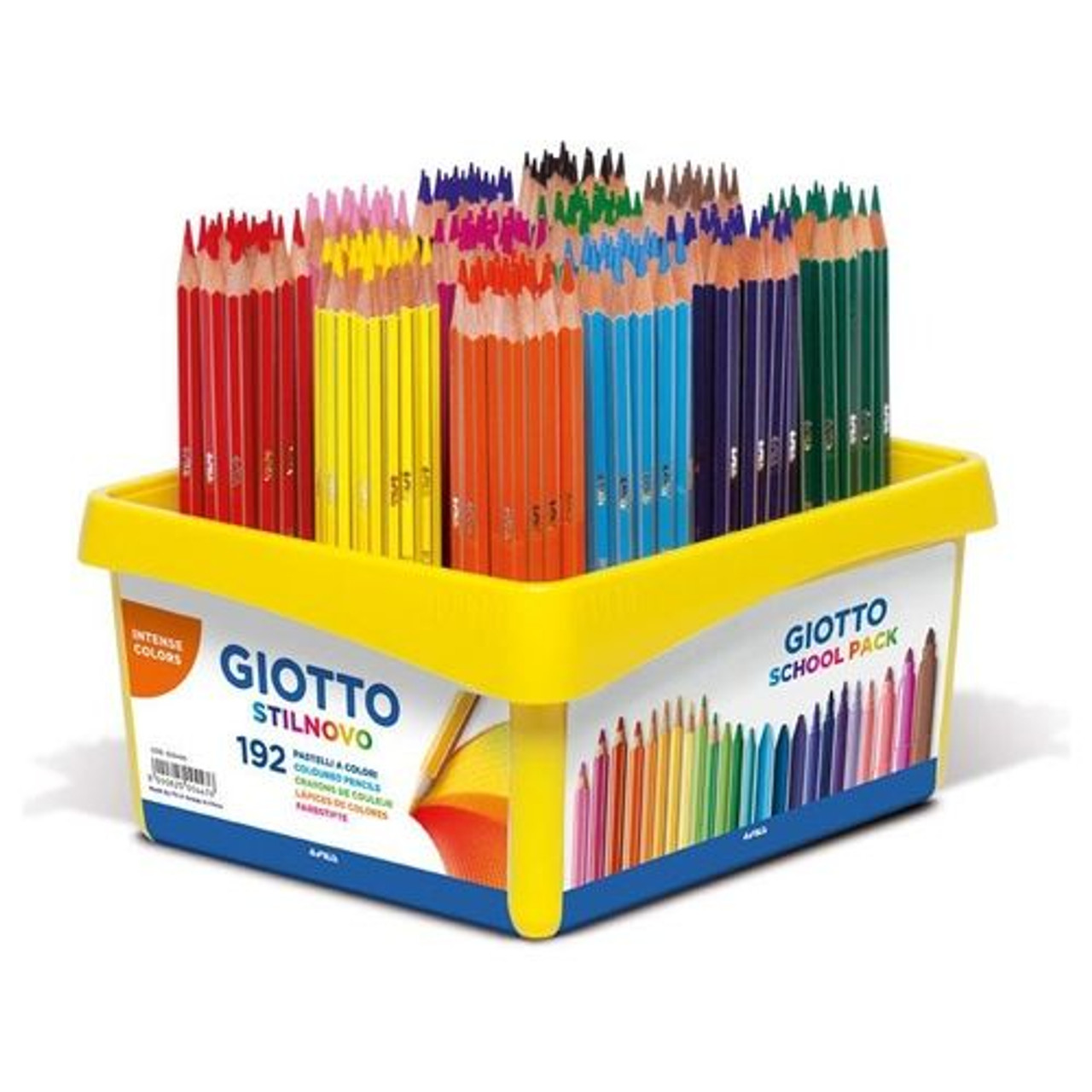 Pack 192 Crayon De Couleur Stilnovo Giotto