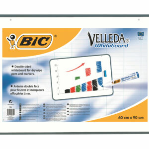 Velleda - Ardoise Blanche - 60 X 90 Cm - Double Face