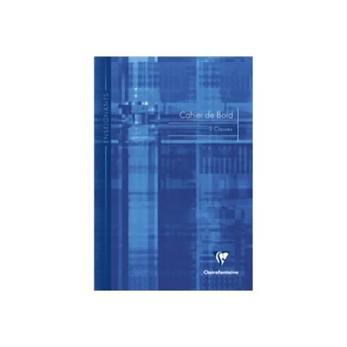 Carnet De Bord Enseignant (9 Classes) - A4 - 60 Pages - Disponible Dans Différentes Couleurs