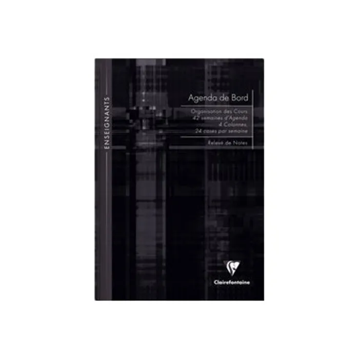 Agenda De Bord Enseignant Rigide - A4 - 144 Pages - Disponible Dans Différentes Couleurs
